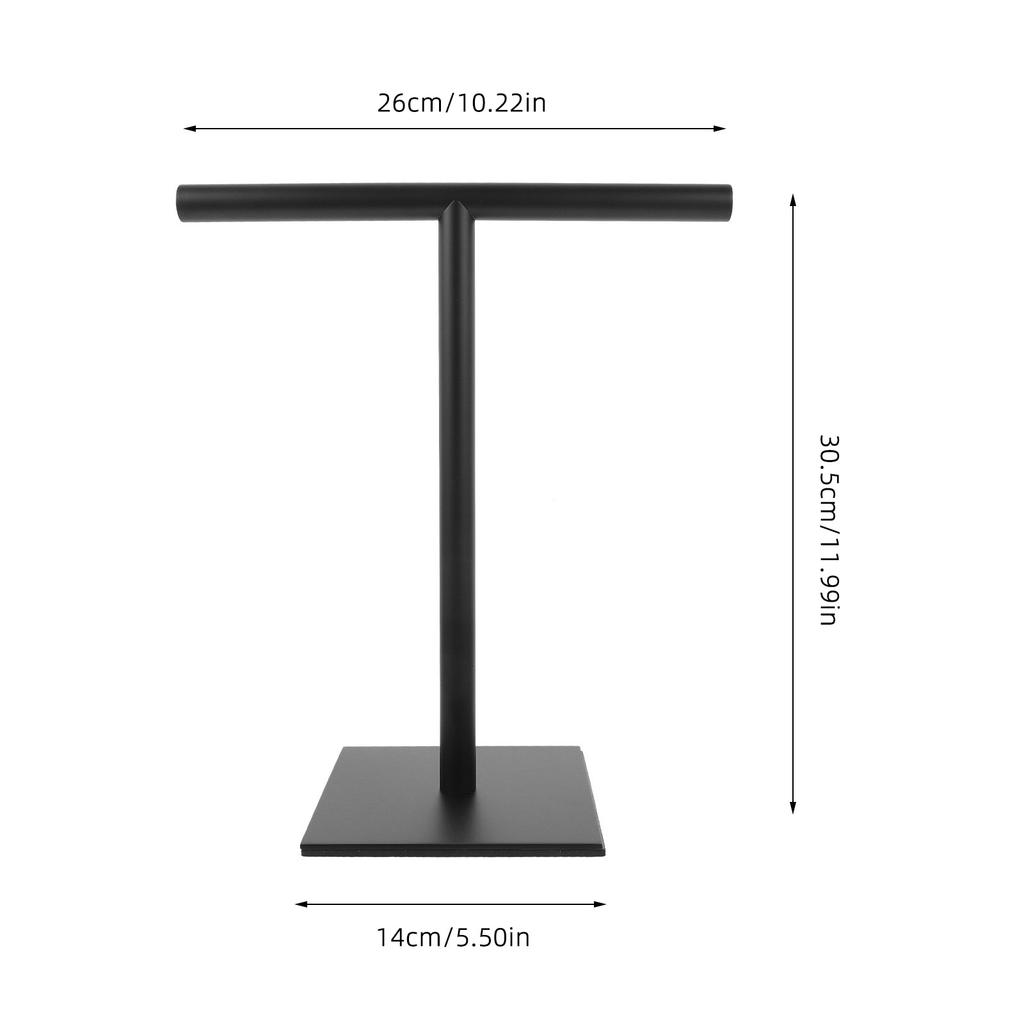 Portasciugamani da Mano in Acciaio Inossidabile con Supporto Verticale a T Base Bilanciata Piano di Lavoro Bagno Cucina Portasciugamani Portaoggetti
