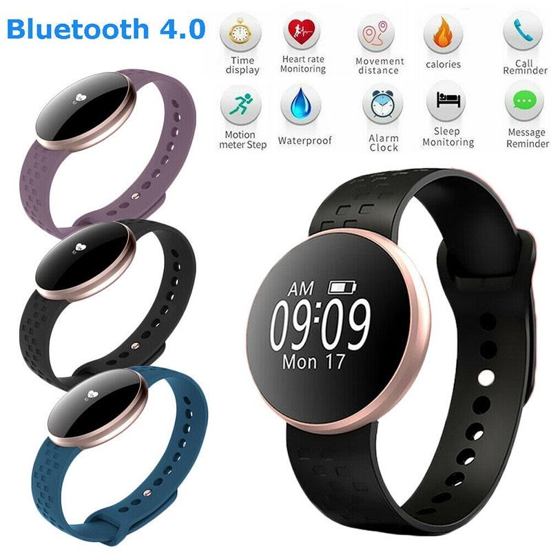 Fashion Bluetooth Womens Smart Watch Fitness Tracker For Iphone Andriod