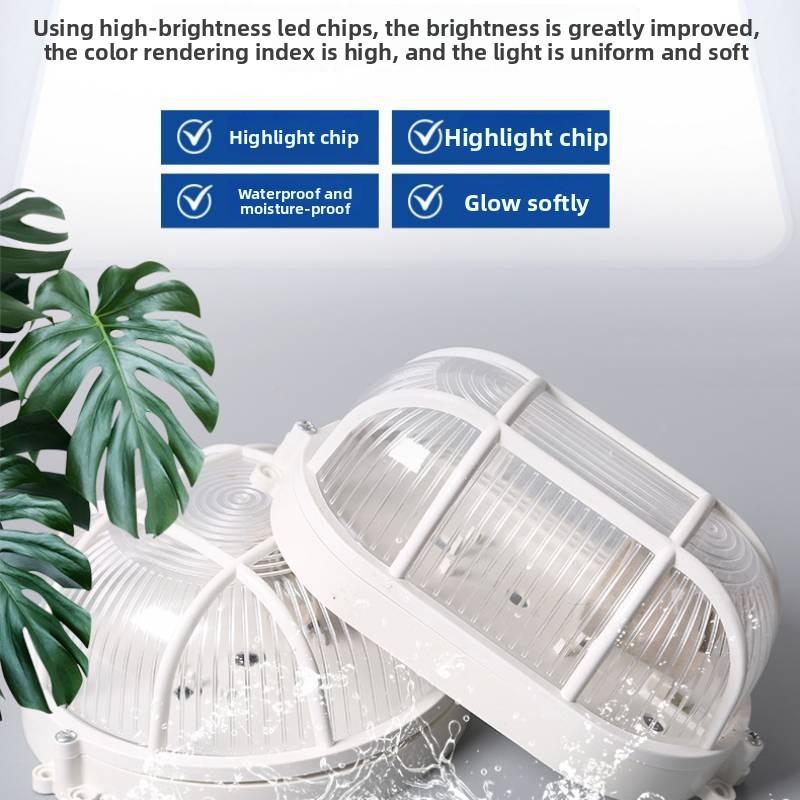 Wasserdichte LED-Wandleuchte für Kellerlagerung mit nicht dimmbarer Funktion