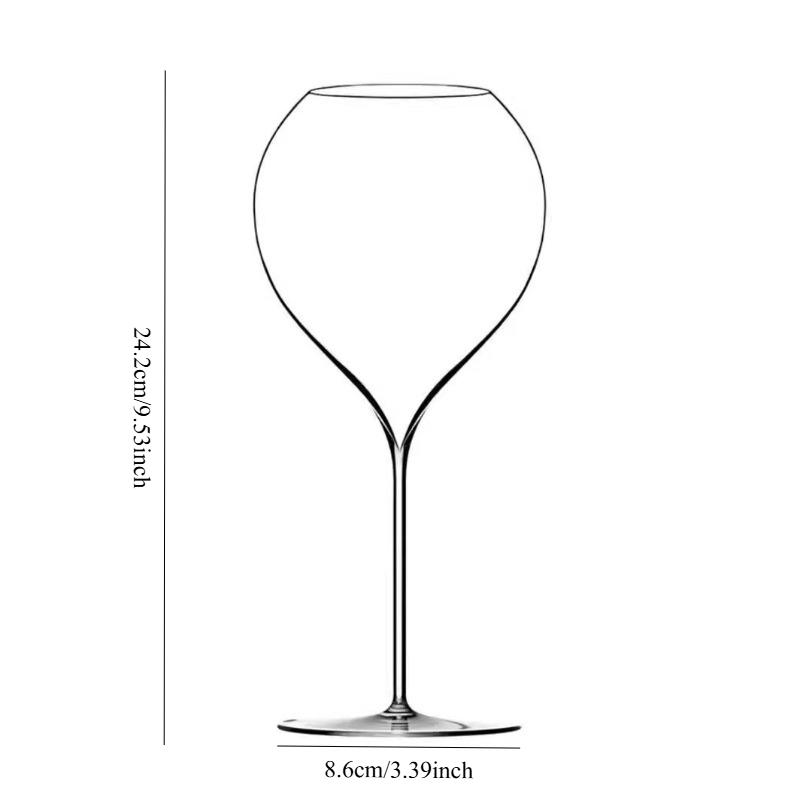 Thin White Wine Glasses Crystal Glass Champagne Glasses Water Drop Red Wine Glasses High-end Cocktail Cup