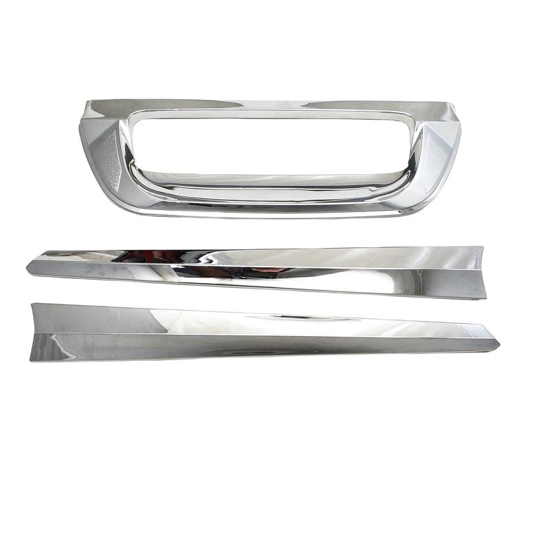 Yoyo Car Chrome Back Bowl Handle Cover Tailgate For Isuzu Dmax D-max Ute Xlt 2012 2013 2014 2015 2016 2017 Rear Trunk Cover