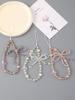 Multi Color Light Personalized Bell Orchid Crystal Bead Mobile Phone Chain Hanging Decoration Hanging Chain