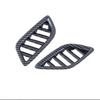 Carbon Fiber Dashboard Air Outlet Vent Cover Trim For Volkswagen ID.4 2021 2022