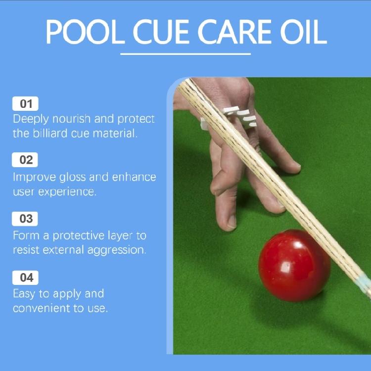 Pool Stick Care Oil Pool Cue Polishing Oil Pool Cue Polishing Oil 100ml Multipurpose Snooker Cue Oil Cue Maintenance Oil