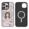 Jade Yuy Apple Phone Case for iPhone 17 Pro Max & 16 Pro Max with Magnetic Absorption - Cute Girl Design