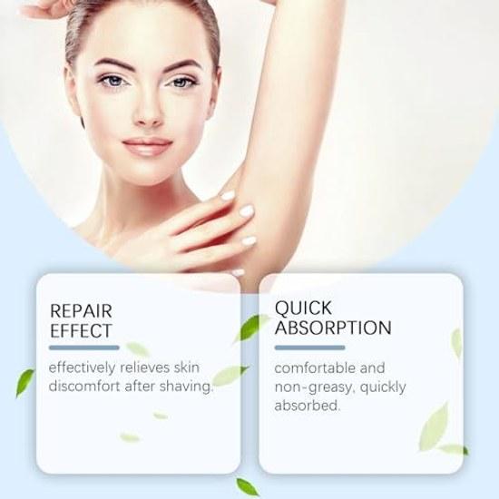 Aftershave roll-on serum ingrown hair reduction gently cleanses underarms moisturizing skin care womens shaving oil (1PCS)