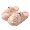 New Cotton Slippers Women's Autumn and Winter Non-slip and Deodorant Thick-soled Couple Slippers Men's Winter Indoor Home Warm Cotton Slippers