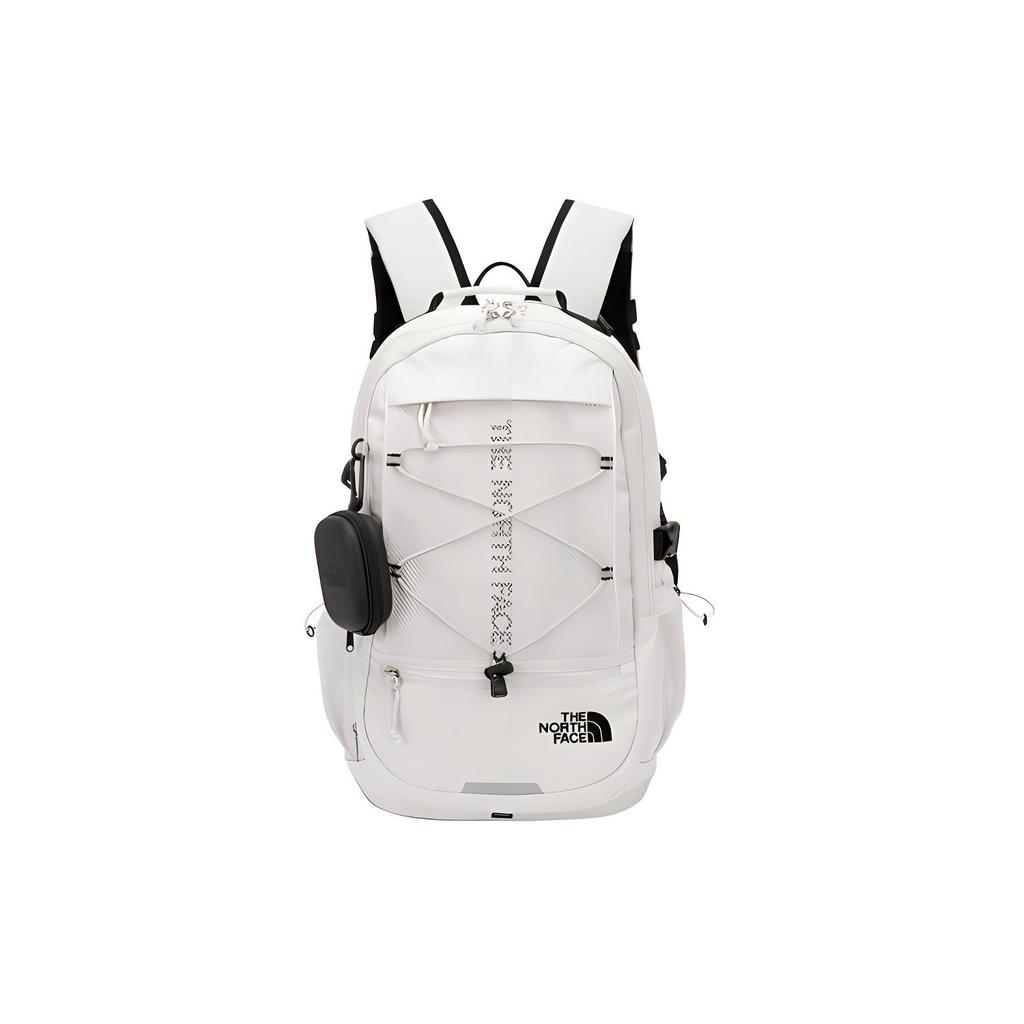 The North Face 32L Mode Reißverschluss Outdoor Tasche Herren Taschen Elfenbein NM2DQ02K