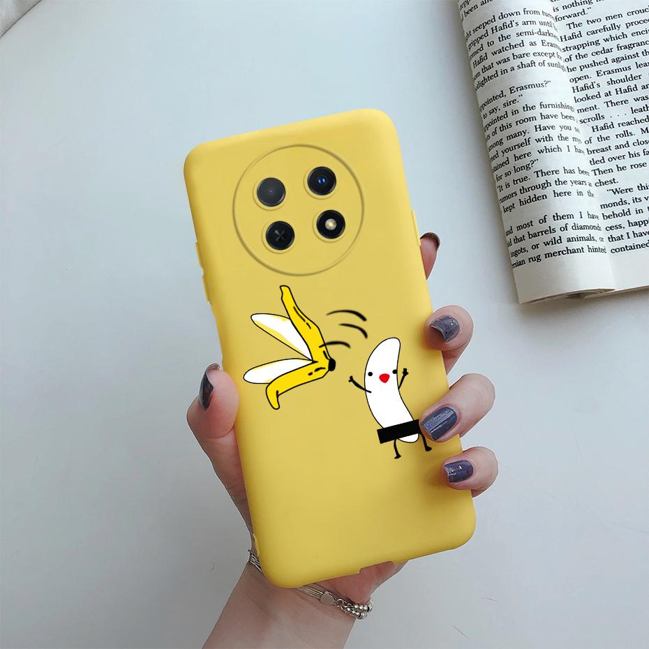 For Huawei Nova Y91 Case 2023 Cute Cat Cartoon Funda Soft Silicone Back Cover For Huawei NovaY91 Y 91 STG-LX1 STG-LX2 Phone Case