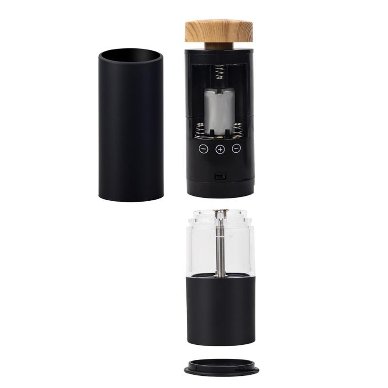 Electric Salt and Peppers Grinders Automatic Operation Salt Peppers Mill Battery Operated Peppers Grinders Kitchen Tool