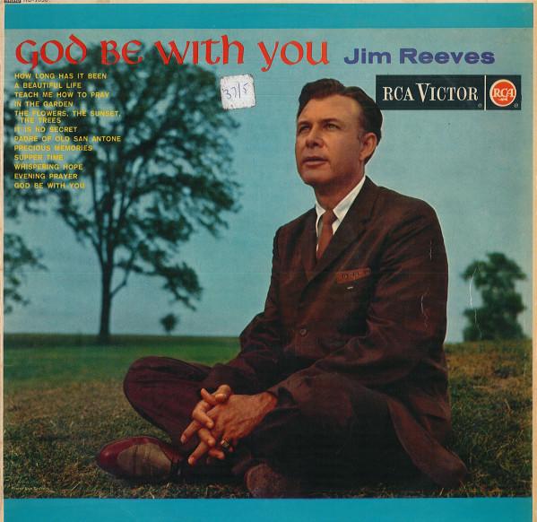 

LP Record JIM REEVES - God Be With You RD7636 RCA Victor 1959 UK Folk Used