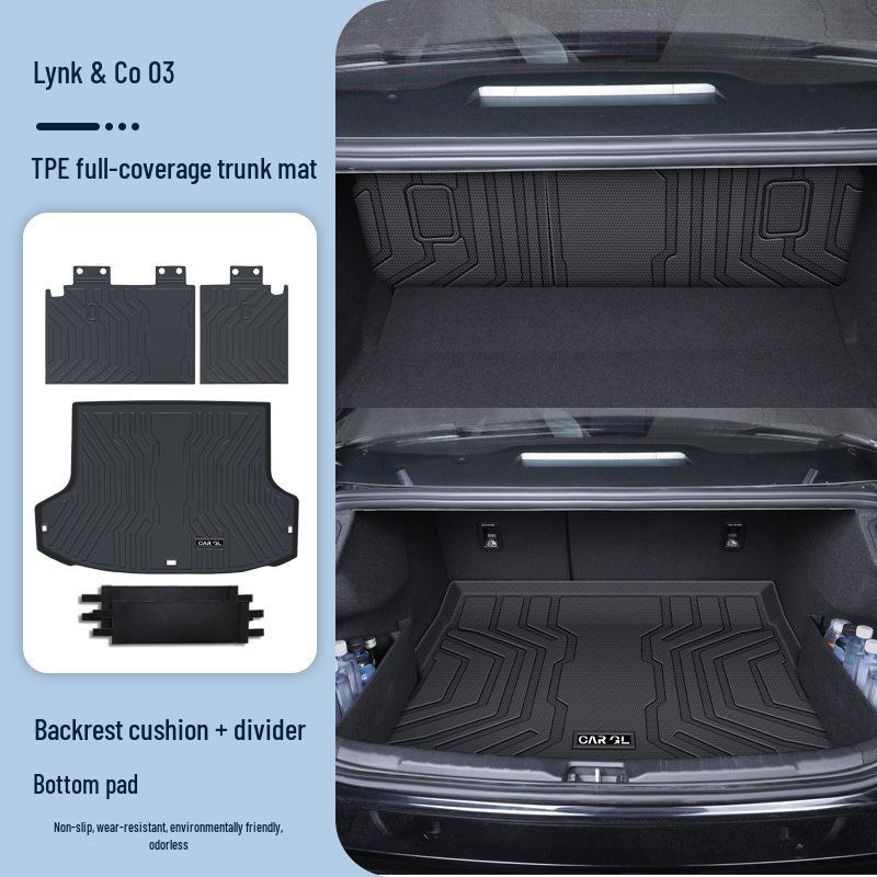 Lynk & Co 03 Trunk Mat: TPE Interior Accessory for 2026 Model