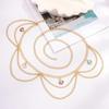Bohemian Shell Tassel Waist Chain For Women With Metal Tribal Design Summer Accessory