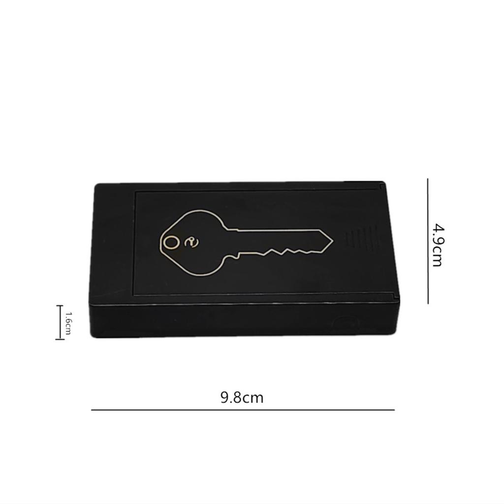 Magnetic Car Key Box Anti-Loss Secret Hidden Key Storage Box Portable Hidden Car Key Tool