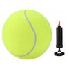 9.5 Inch Round Shape Inflatable Pet Tennis Ball 9.5 Inch Dog Training Tennis Toy  Medium Large Dogs