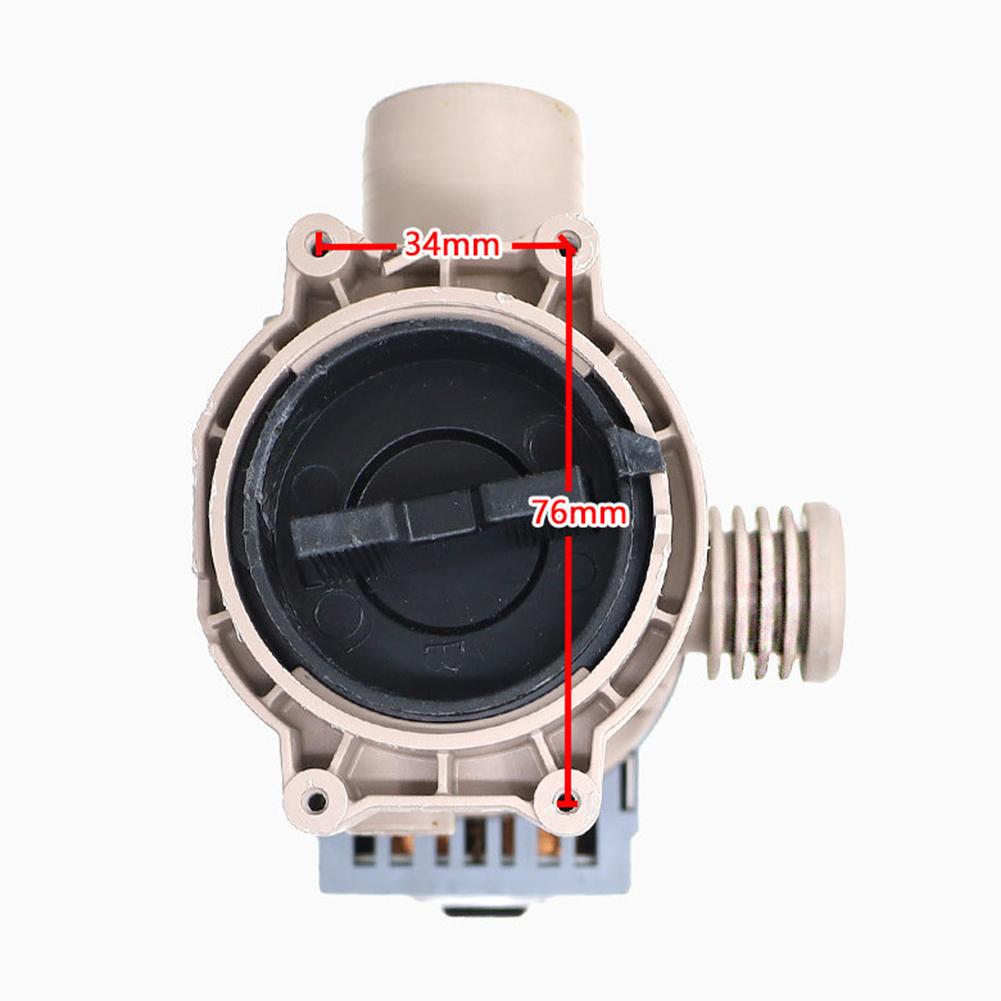 Drain Pump Motor for Haier Front Load Washing Machines Compatible with XQG65 XQG75 XQG85 XQG95 XQG105 XQG115 XQG125 Models
