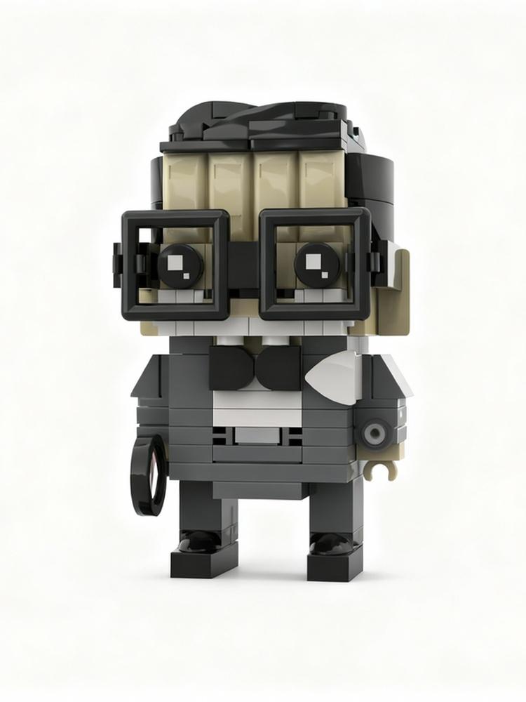 150pcs MOC DEPUTY VILMOS KOVACS Brickheadz Model Building Blocks Construction Toy Christmas Gifts DIY Creative Idea Education