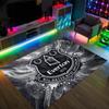 Everton Football Design Crystal Velvet Carpet Cozy Non?Slip Printed Rug For Bedroom Living Room Entrance
