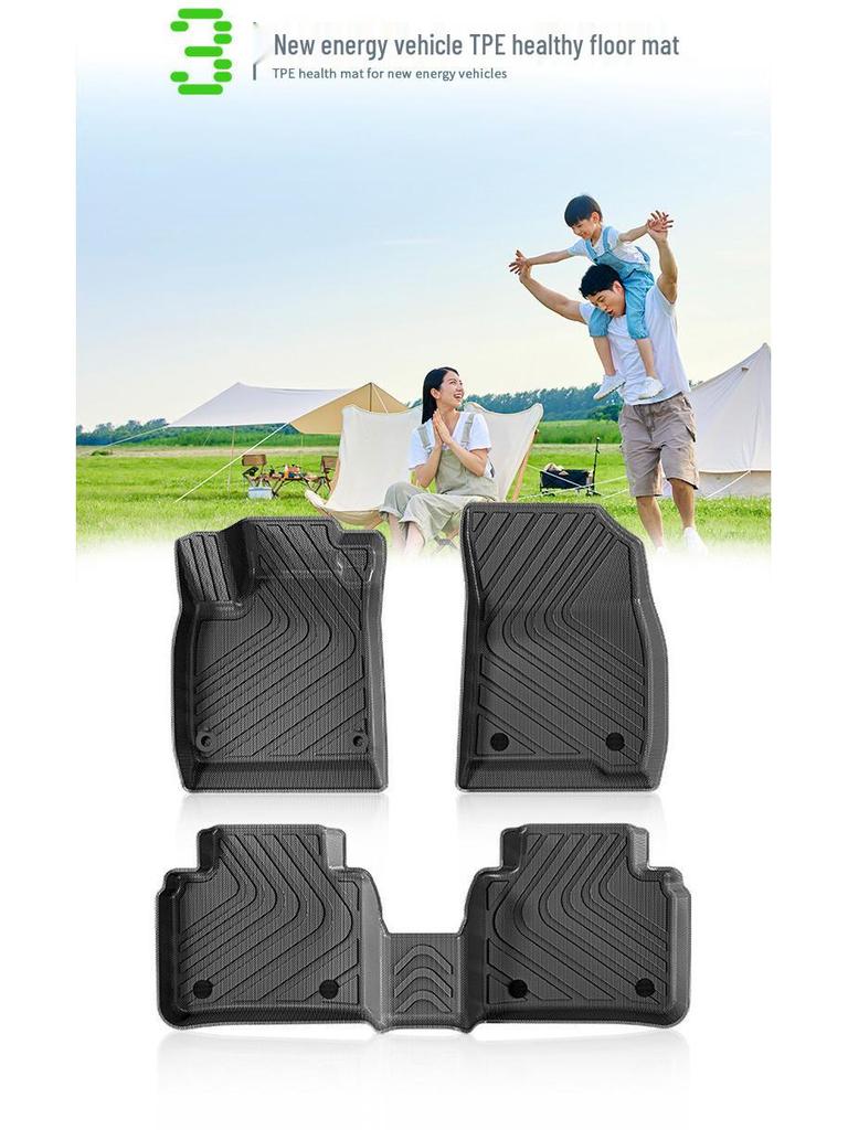 Eco-friendly TPE Floor Mats & Trunk Mat for 2023 Honda Accord