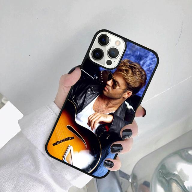 George Michael Phone Case Cover For iPhone 17 Air 16 15 14 SE 2020 11 12 13 Pro MAX Plus