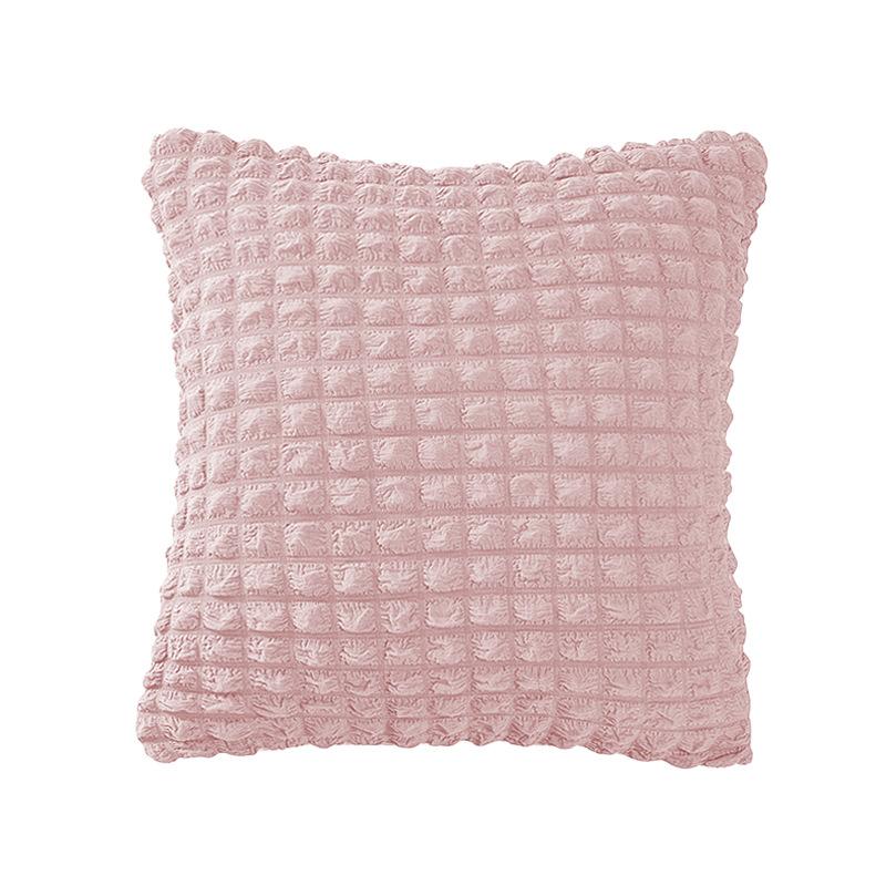 2 Packs Throw Pillow Covers 18x18 Inch for Living Room Couch Bed Sofa Soft Striped Corduroy Square Cushion Case 45x45 cm Farmhous Home Decor