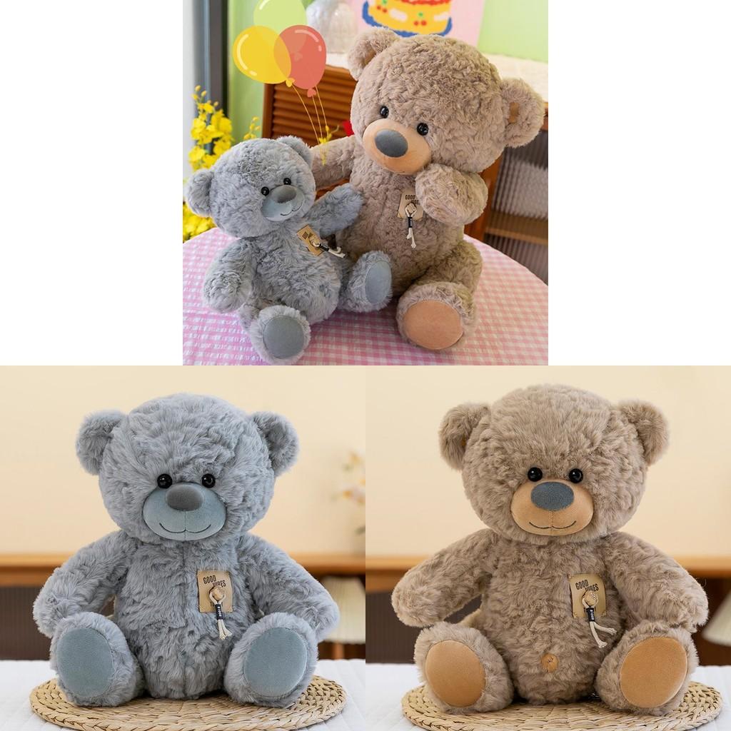 Bear Toy Plush Cartoon Animal Stuffed Doll Bedroom Decoration Kids Gifts Cute