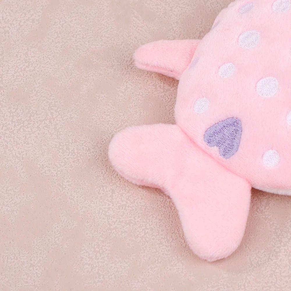 Cartoon Shark Shark Plush Wallet Bag Pendant Plush Coin Bag Earphone  Birthday Gift