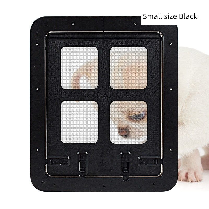 

Питомец Пятого Поколения Сетка для Двери Товары для Питомцев Сетка для Двери Дверь для Собаки Дверь для Кошки Подвесной Способ Сетка для Двери Питомца Small size Black