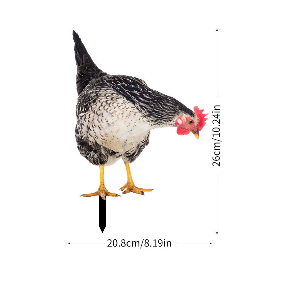 

Акриловый двусторонний УФ декоративный садовый вставной знак Double-sided pattern