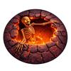 Halloween 3D Effect Indoor Outdoor Floor for Home Garden Entryway 100 100