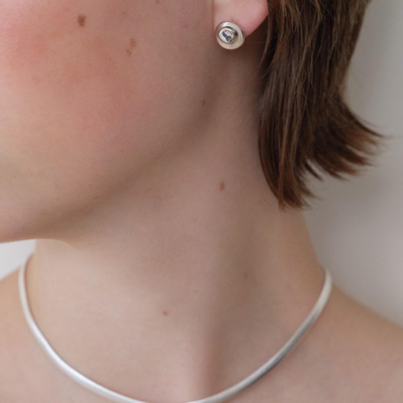 

ALL LEFT Blot Earring Silver