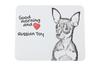 Russian Toy, Russkiy Toy, Moscow Toy Terrier – Mouse Pad with Print, Personalized Dog-themed Mouse Pad | Art-Dog