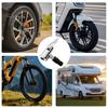 Locking Air Pump Fitting Hose Adapter 90 Degree Connector Zinc 90-degree Alloy Tire Inflator for Cars Motorcycles Bicycles