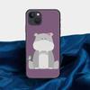 Cartoon Hippo telefondeksel for iPhone Samsung Galaxy Redmi Xiaomi Oppo OnePlus Note SA 7 8 9 10 11 12 13 14 20 21 22 23 53 54 Pro Max Plus Ultra