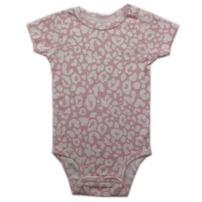 Baby Shoulder Snap Ribbed Cotton Bodysuit - Short Sleeve One-Piece Romper for Boys & Toddlers