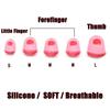 Guitar Finger Protectors (S+3M+L)  Silicone Finger Protectors  Ventilation Holes  Good Elasticity  Finger Protectors for Guitar Playing