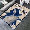Lana Del Rey Teppich für Wohnzimmer Schlafzimmer Zuhause Sofadekoration, Rutschfeste Bodenmatte für Kinder