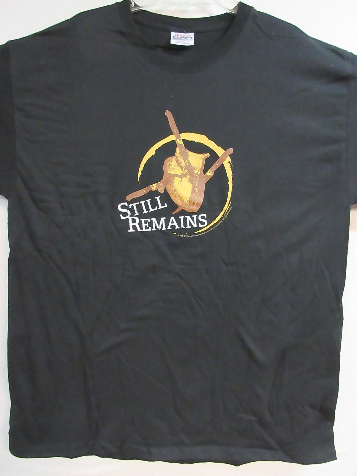 STILL REMAINS OFFICIAL MERCH 2009 BAND CONCERT MUSIC T- EXTRA LARGE Unisex T-Shirt S