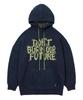 AJOBYAJO [Pba] Dbof Wool Knit Hoodie [Navy]