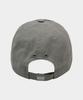 Makoi Block Layered Word Two-Tone Color Block Cotton Ball Cap [Charcoal]