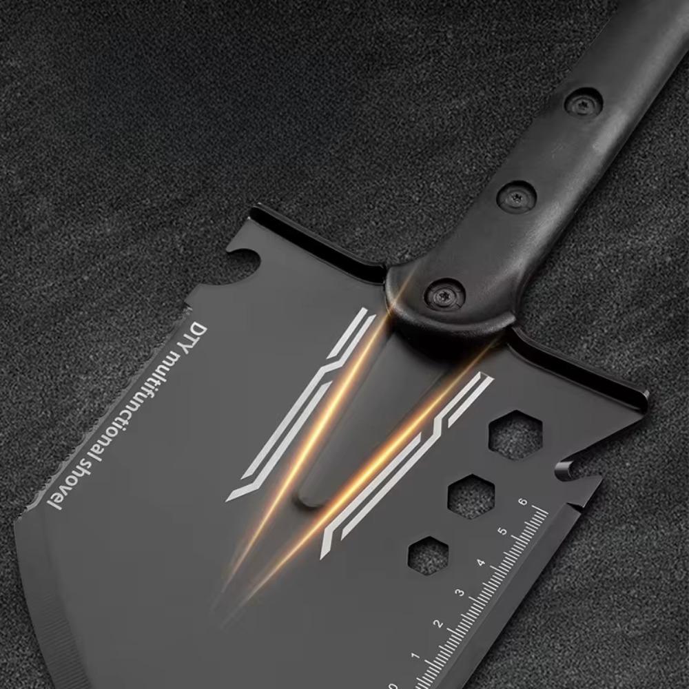 Multifunctional Outdoor Ordnance Shovel Camping Shovel Martensite Stainless Steel Vehicle Manganese Steel Ordnance Shovel