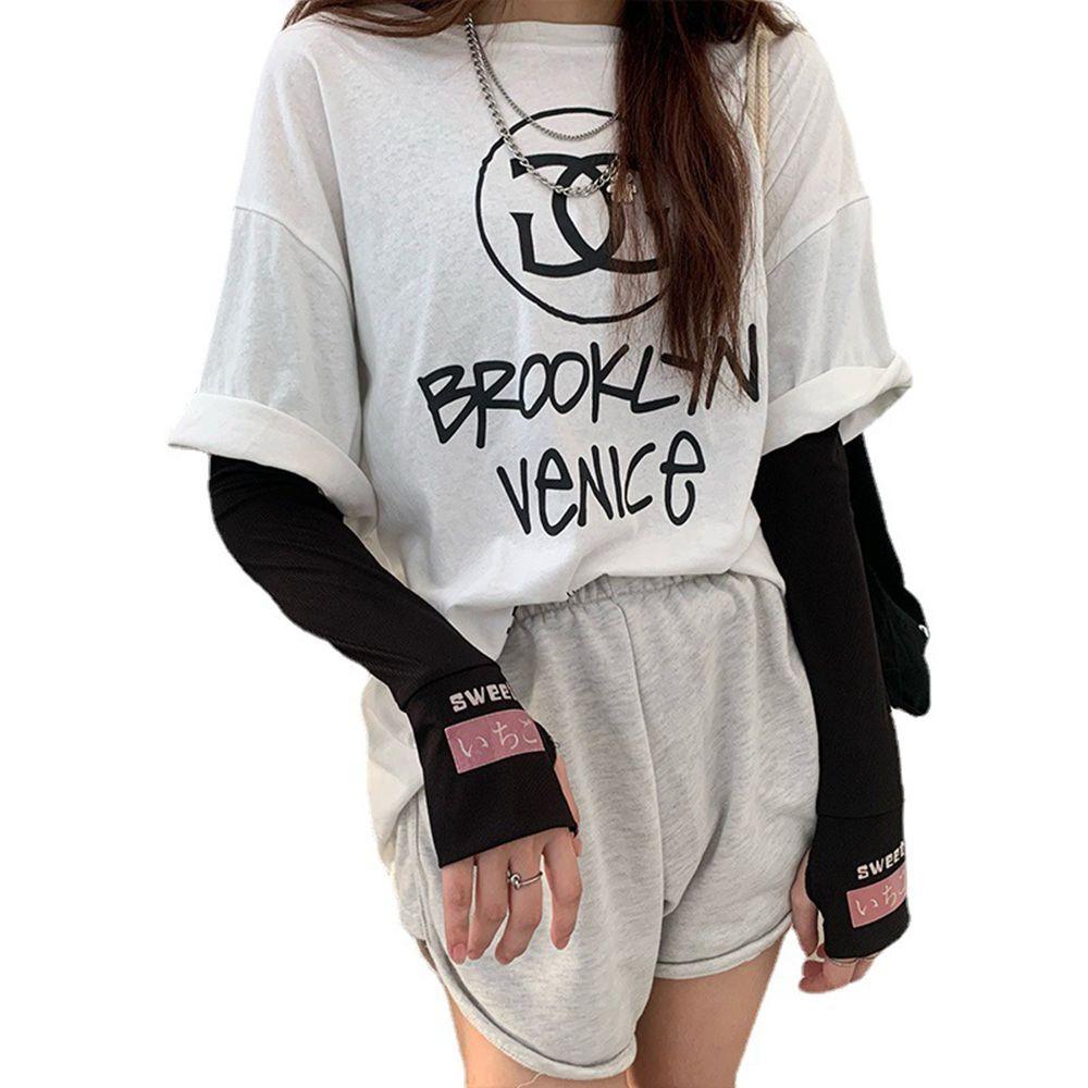 Sunscreen Hand Sleeve Women Sunscreen Sleeves Half Finger Sleeves Sun UV Protection Hand Cover