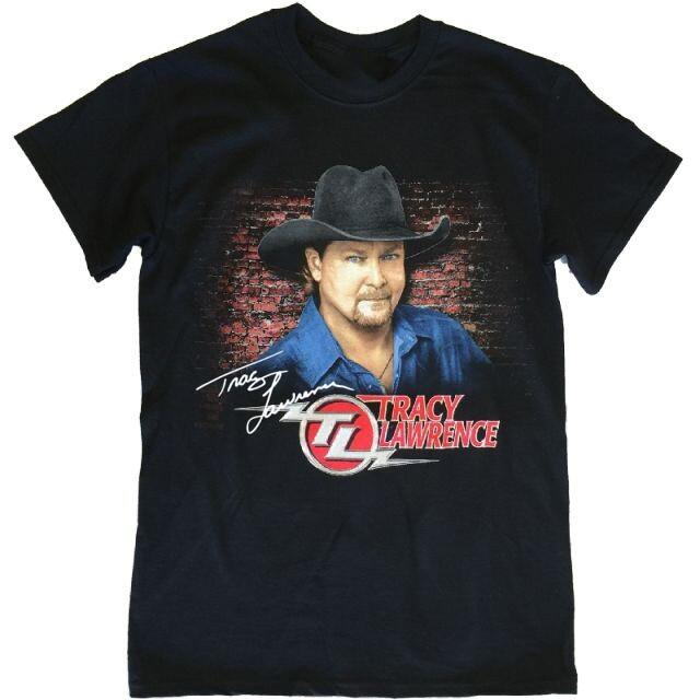 Time Marches On Vintage Tracy Lawrence Shirt Black Classic Unisex S-5XL EM0488 Unisex T-Shirt S