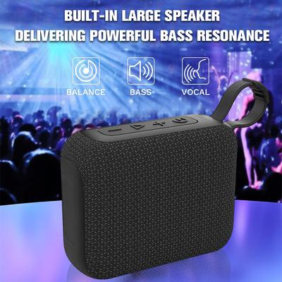Small Wireless Speaker Stereo Sound Portable Speaker for Outdoor/Home/Party/Travel Gift Ideas