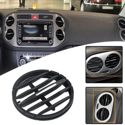 Grille d'aération pour Volkswagen pour Tiguan 2010-2017 Sortie de climatisation de remplacement pour pièce 5N0819704 5N0819203 5N0858069 Accessoire intérieur de voiture