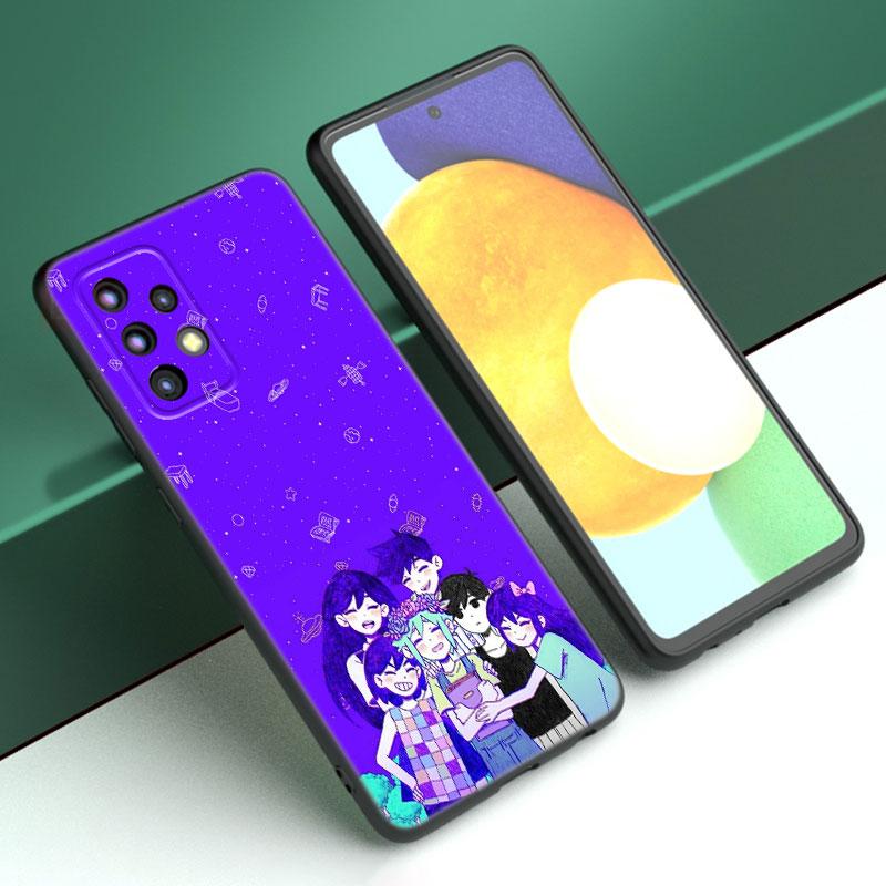 Omori Game Fanart Phone Case For Samsung A04 A21 A30 A50 A52 S A13 A14 A22 A23 A32 A53 A73 5G A11 A12 A31 A33 A51 A70 A71 A72