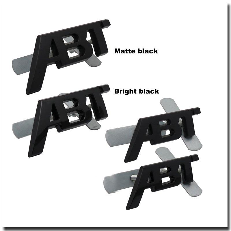 3D Metal ABT Car Trunk Sticker For Golf Polo Sagitar A3 A4 A5 A6 Intake Grille Decoration Accessories
