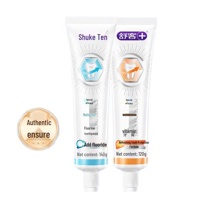 Saky Bamboo Crystal Salt & Vitamin Gum Care Toothpaste Twin Pack