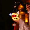 Luminous Mid-Autumn Festival Lantern Handmade Handcraft Rabbit Handheld Lantern Ancient Style Cartoon