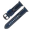 Apple Strap Apple Iwatch7 SE 6 5 4 Genuine Leather First Layer Stainless Steel Pin Buckle Leather Strap Men